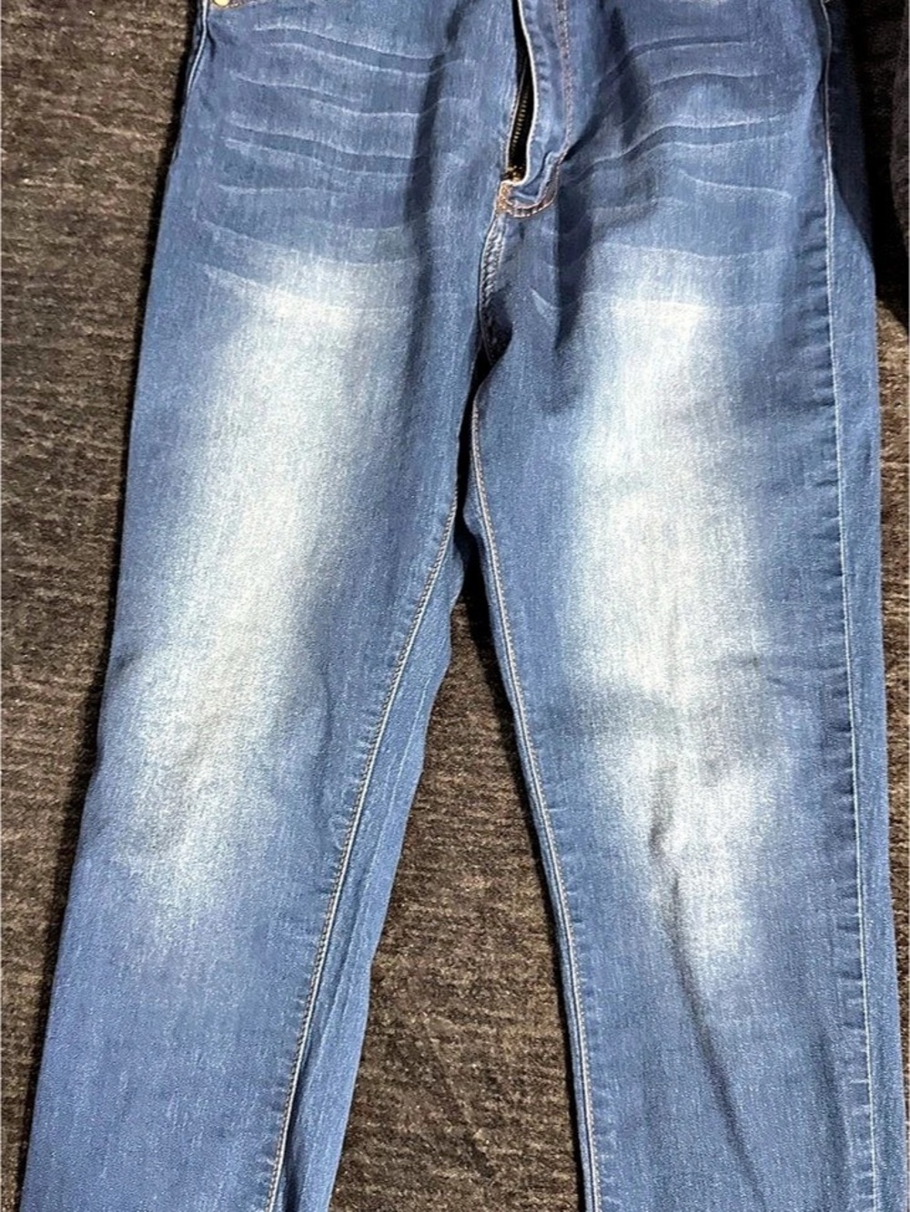 Lilac Sunset juniors Regular Jeans Size 9 Blue
